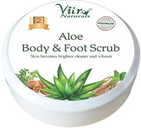Thumbnail for Vitro Naturals Aloe Body & Foot Scrub - Distacart