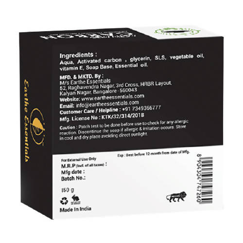 Earth Essentials Premium Activated Carbon Soap