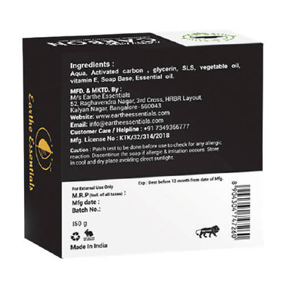 Earth Essentials Premium Activated Carbon Soap