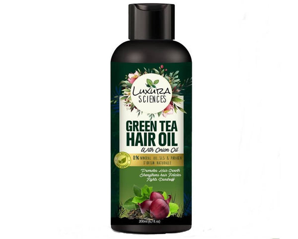 Luxura Sciences Green Tea Hair Oil - Distacart