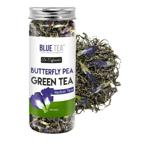 Blue Tea Organic Butterfly Pea Green Tea - Distacart