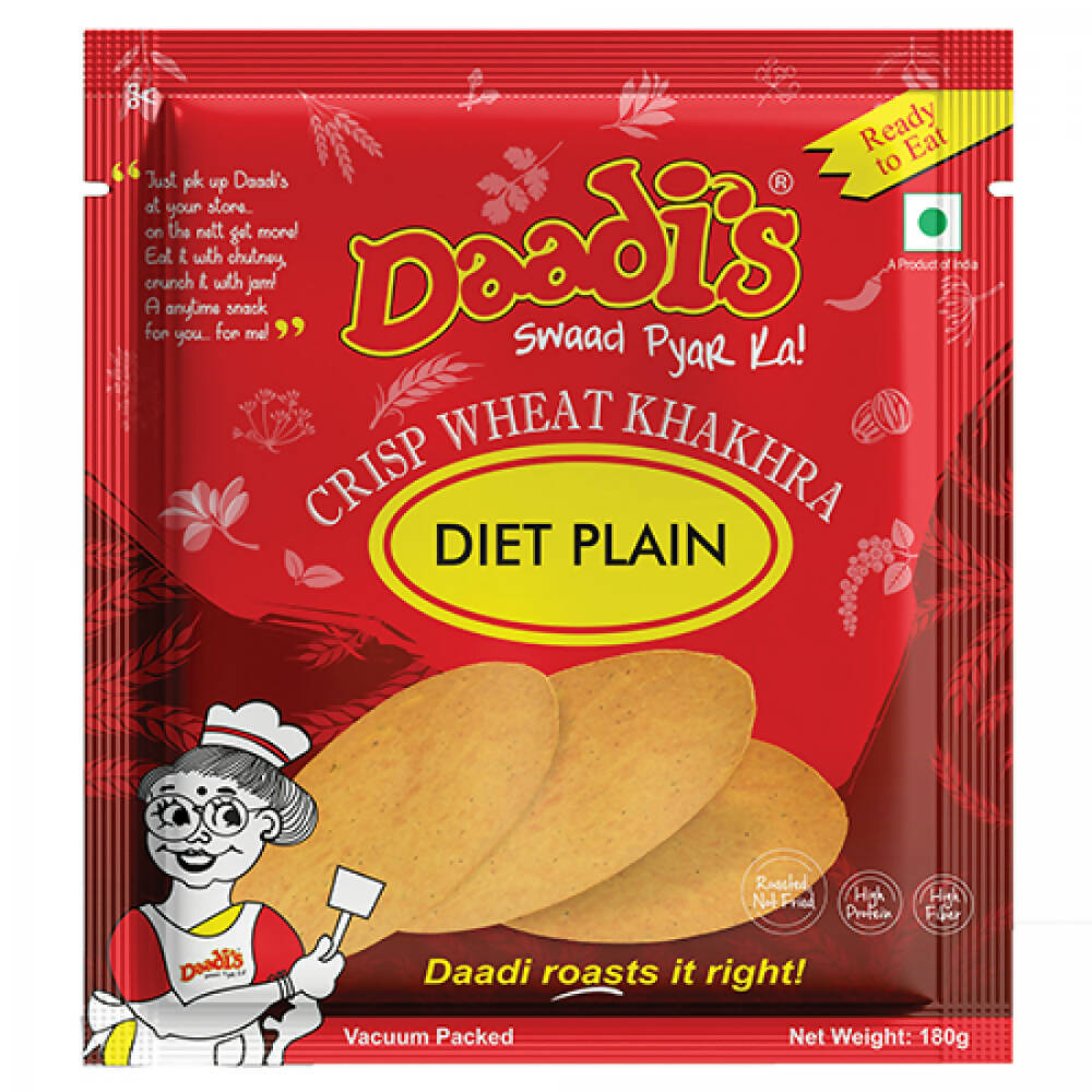 Daadi's Diet Plain Khakhra - Distacart