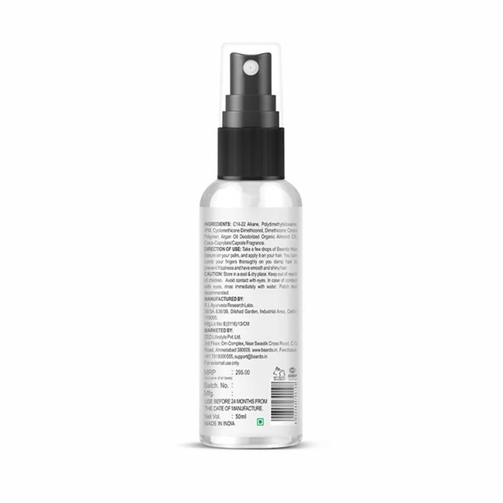 Beardo Hair Serum With Argan Oil - Distacart