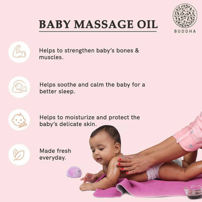 Buddha Natural Baby Massage Oil - Distacart