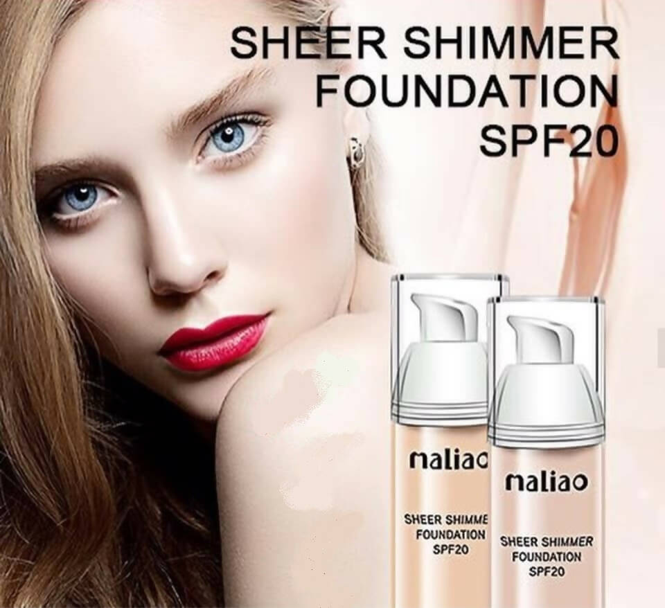 Maliao Professional Sheer Shimmer Foundation - Distacart