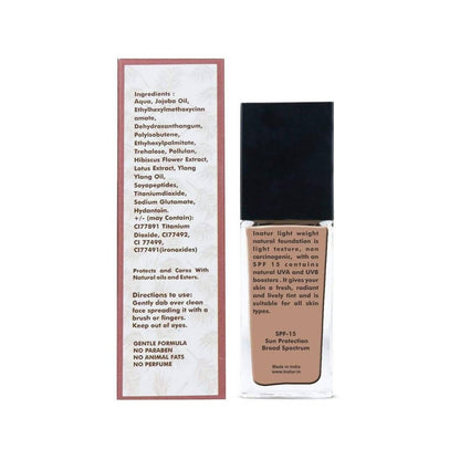 Inatur Natural Light Weight Foundation - Nude Fame