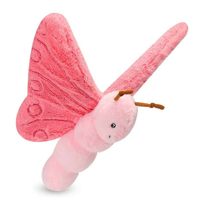 Webby Soft Butterfly Plush Pink Toy for Kids- 40 cm - Distacart