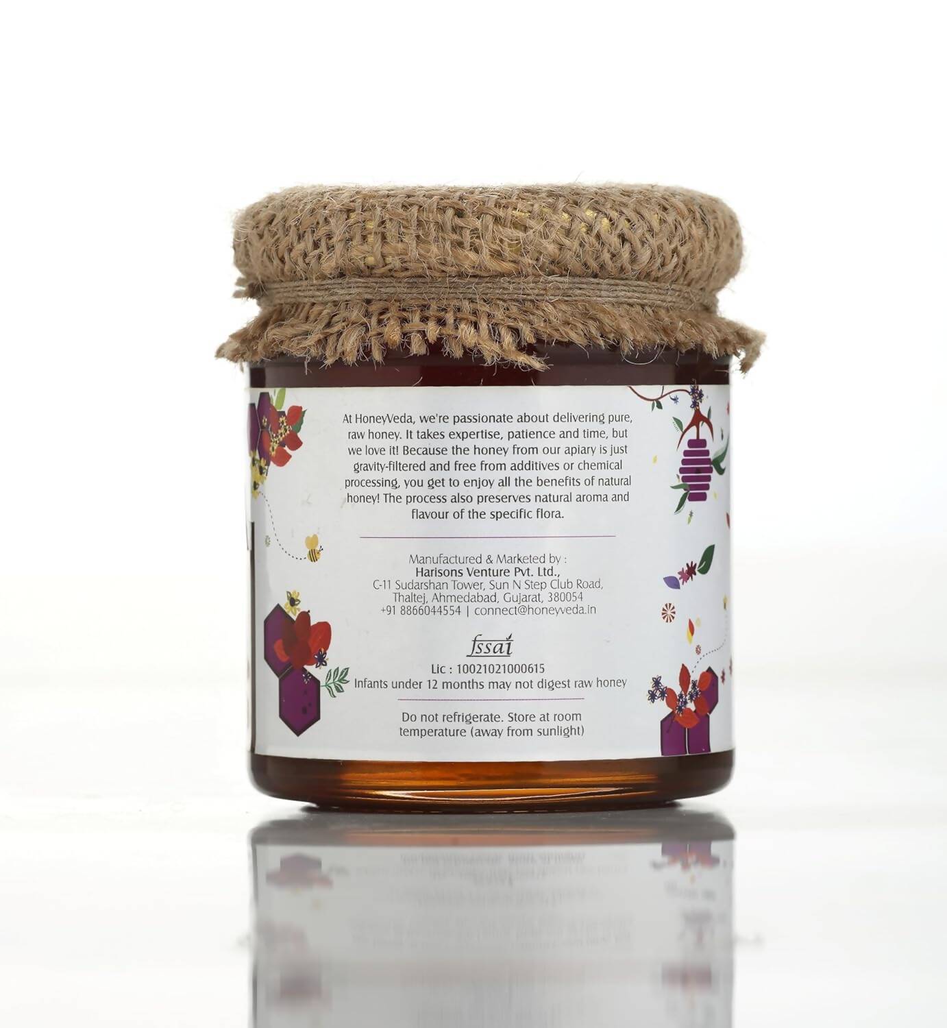 HoneyVeda Jamun Raw Honey - Distacart