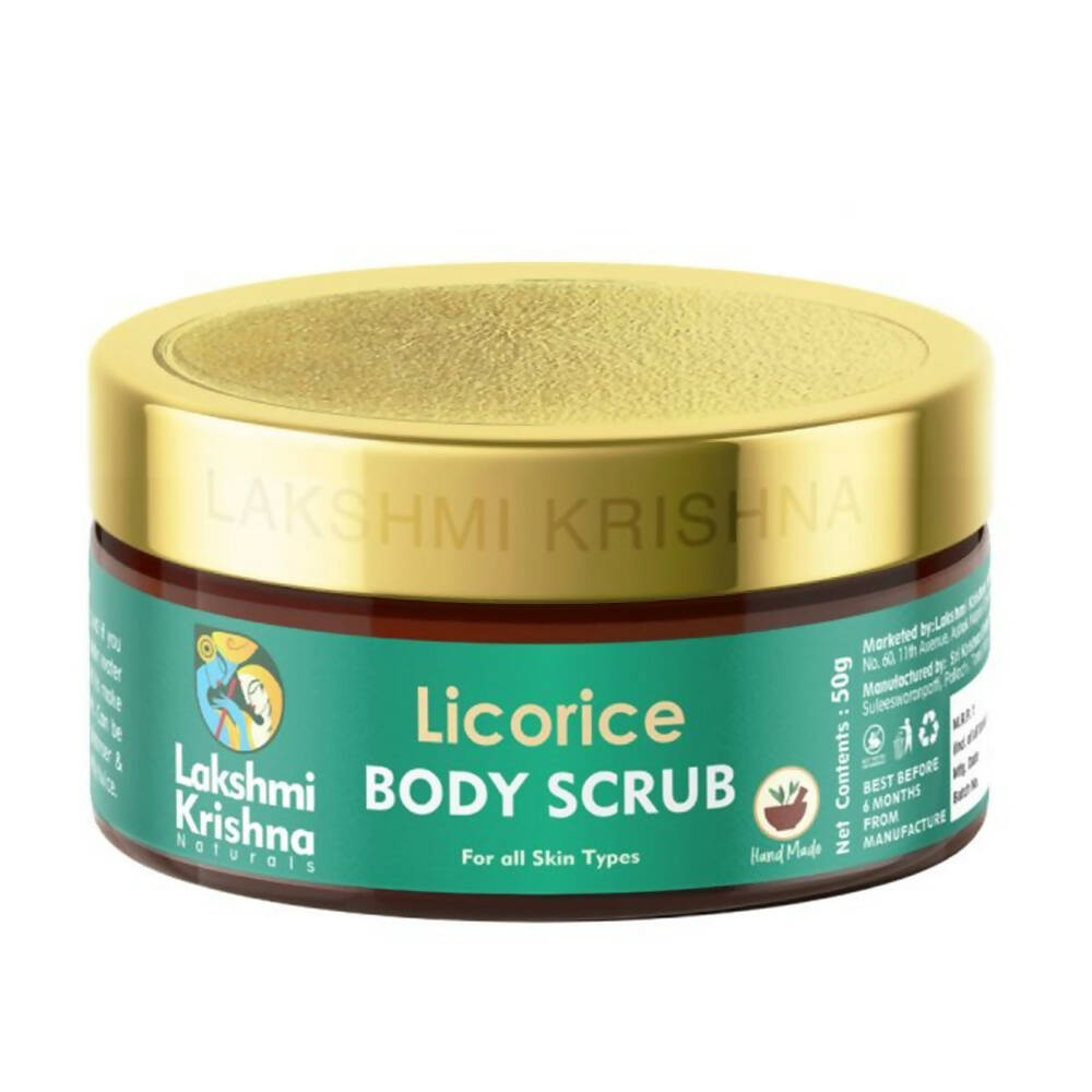 Lakshmi Krishna Naturals Licorice Body Scrub - Distacart