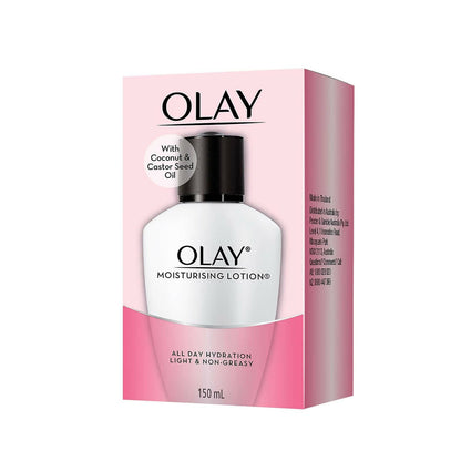 Olay Moisturising Lotion with Coconut, Caster Seed Oil, Glycerin - Distacart