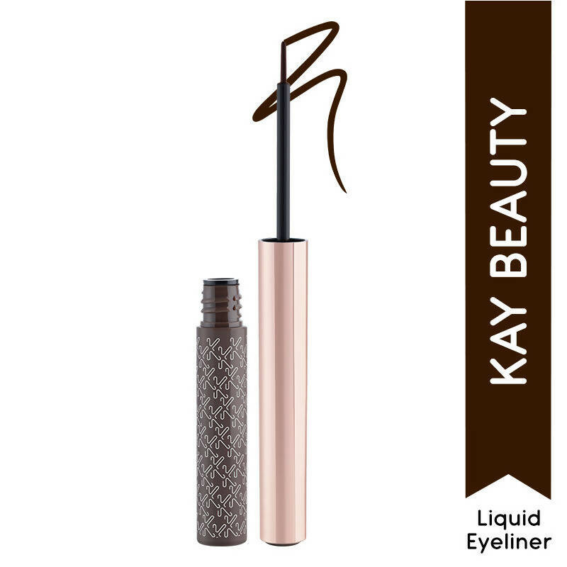 Kay Beauty Quick Dry Liquid Eyeliner - Grunge Raisin - Distacart