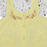 Thumbnail for NammaBaby Baby Girl's A-Line Mini Frock Dress - Yellow 114 - Distacart