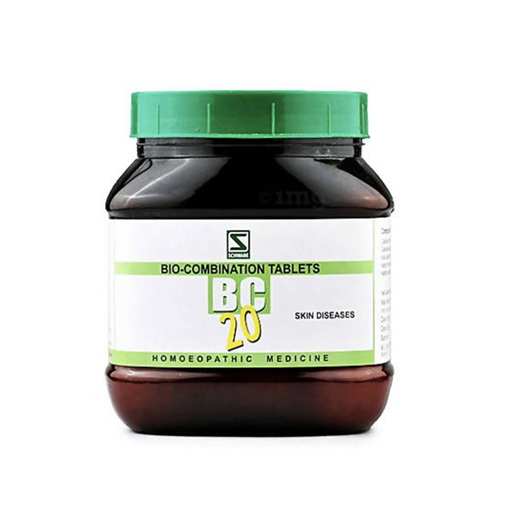 Dr. Willmar Schwabe India Bio-Combination 20 (BC 20) Tablet - Distacart