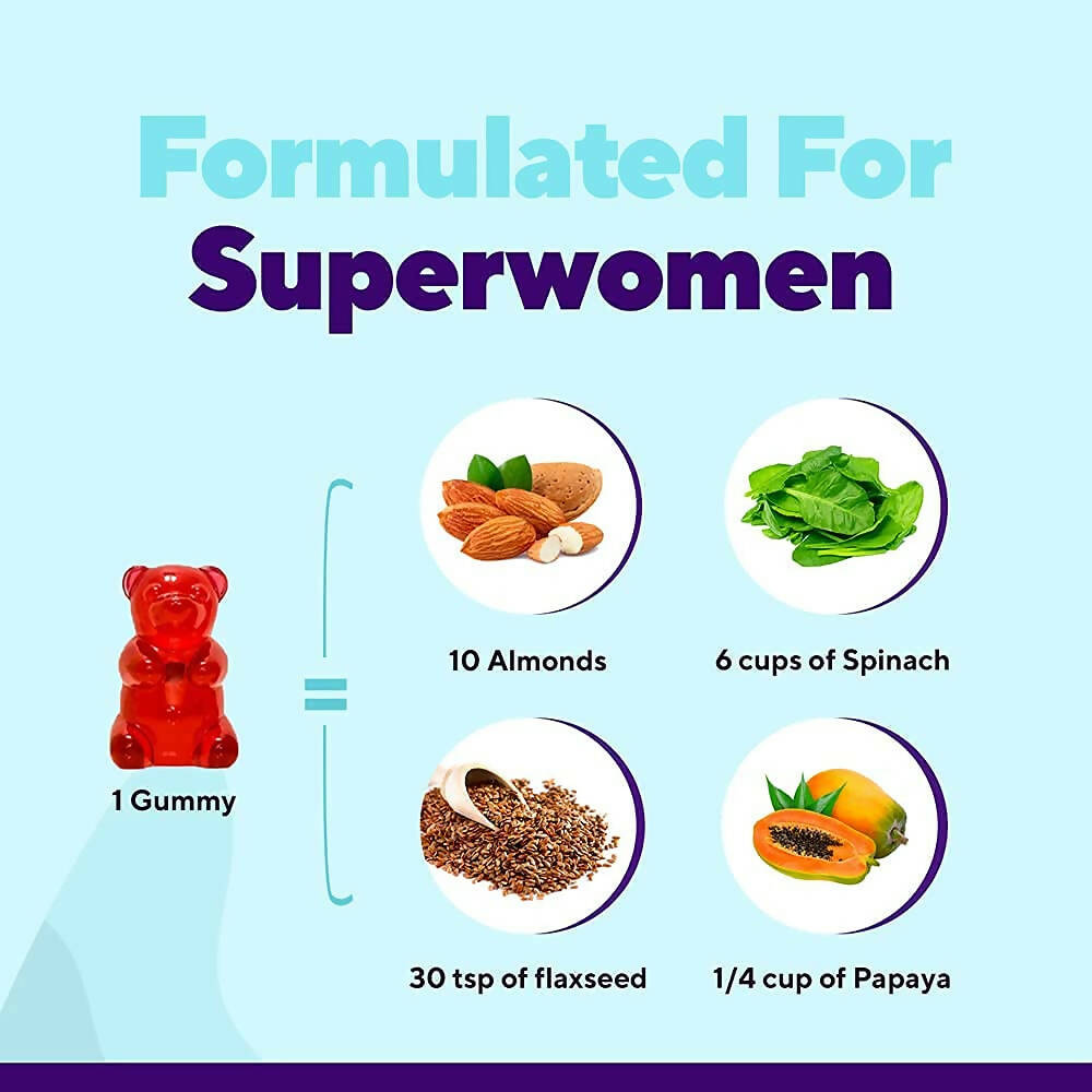 Zingavita Perfect Multi Vitamins Gummies for Women (Berry Flavor) - Distacart
