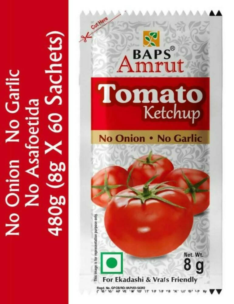 Baps Amrut Tomato Ketchup Sachets - Distacart
