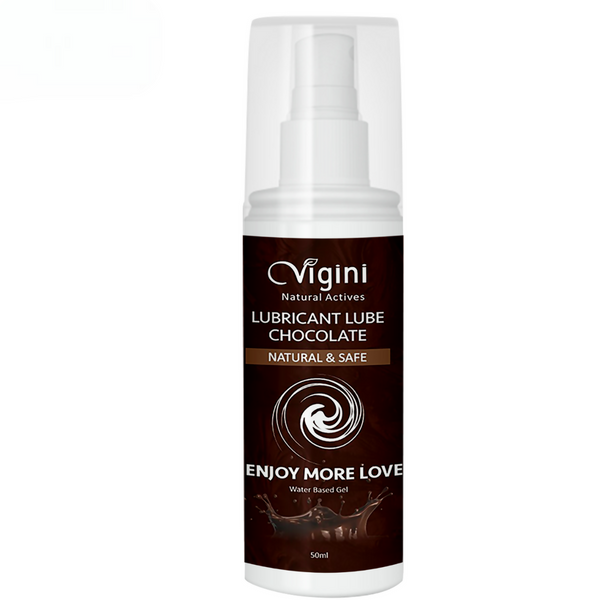 Vigini Intimate Chocolate Lubricant Personal Lube Water Based Gel - Distacart