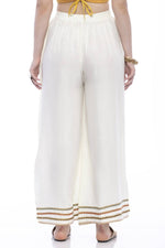 Thumbnail for Mominos Fashion Reyon Cotton Cream Palazzo - Distacart