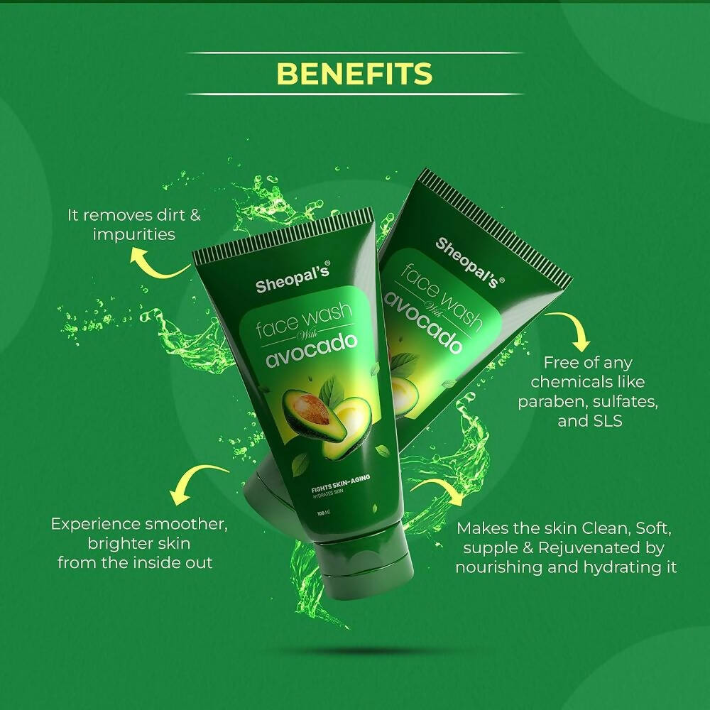 Sheopal's Avocado Face Wash - Distacart