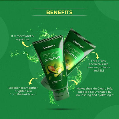 Sheopal's Avocado Face Wash - Distacart
