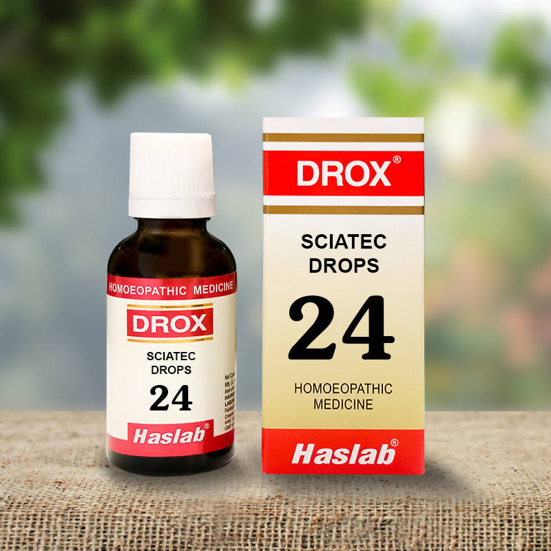 Haslab Homeopathy Drox 24 Sciatec Drop