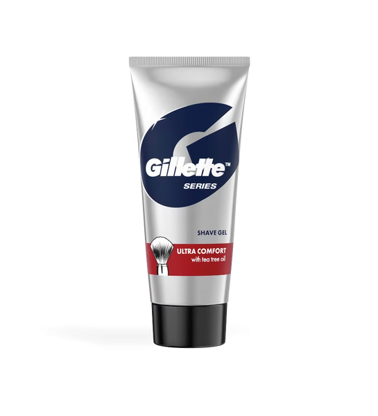 Gillette Series Ultra Comfort Tube Shave Gel - Distacart