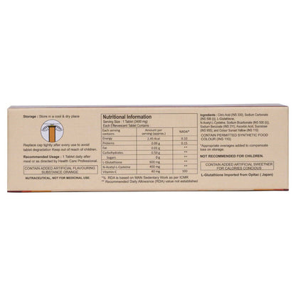 Pure Nutrition Glutathione Effervescent Tablets