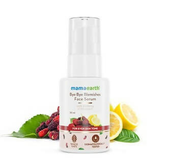 Mamaearth Bye Bye Blemishes Face Serum With Mulberry & Vitamin C - Distacart
