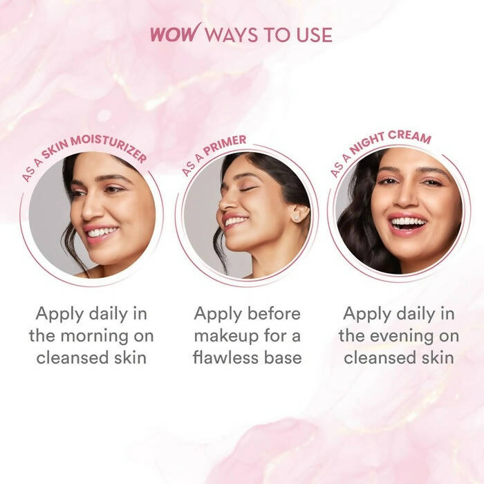 Wow Skin Science Super Light Rose Aloe Gel Moisturizer - Distacart