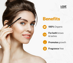 Thumbnail for Love Earth Organic Eyelash Growth Serum - Distacart