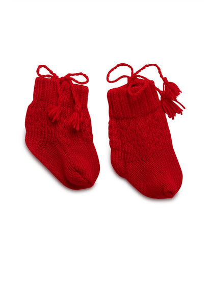 Chutput Kids Cute Red Coloured Solid Pullover Sweater - Distacart