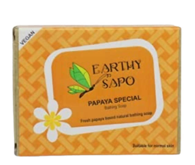 Earthy Sapo Papaya Special Bathing Soap - Distacart