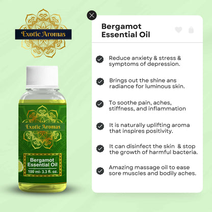 Exotic Aromas Bergamot Essential Oil - Distacart