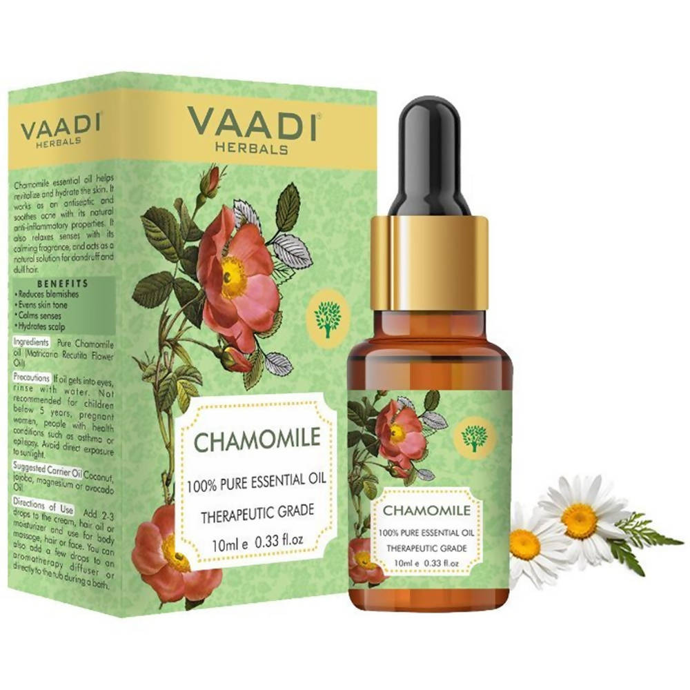 Vaadi Herbals Chamomile Oil Therapeutic Grade - Distacart