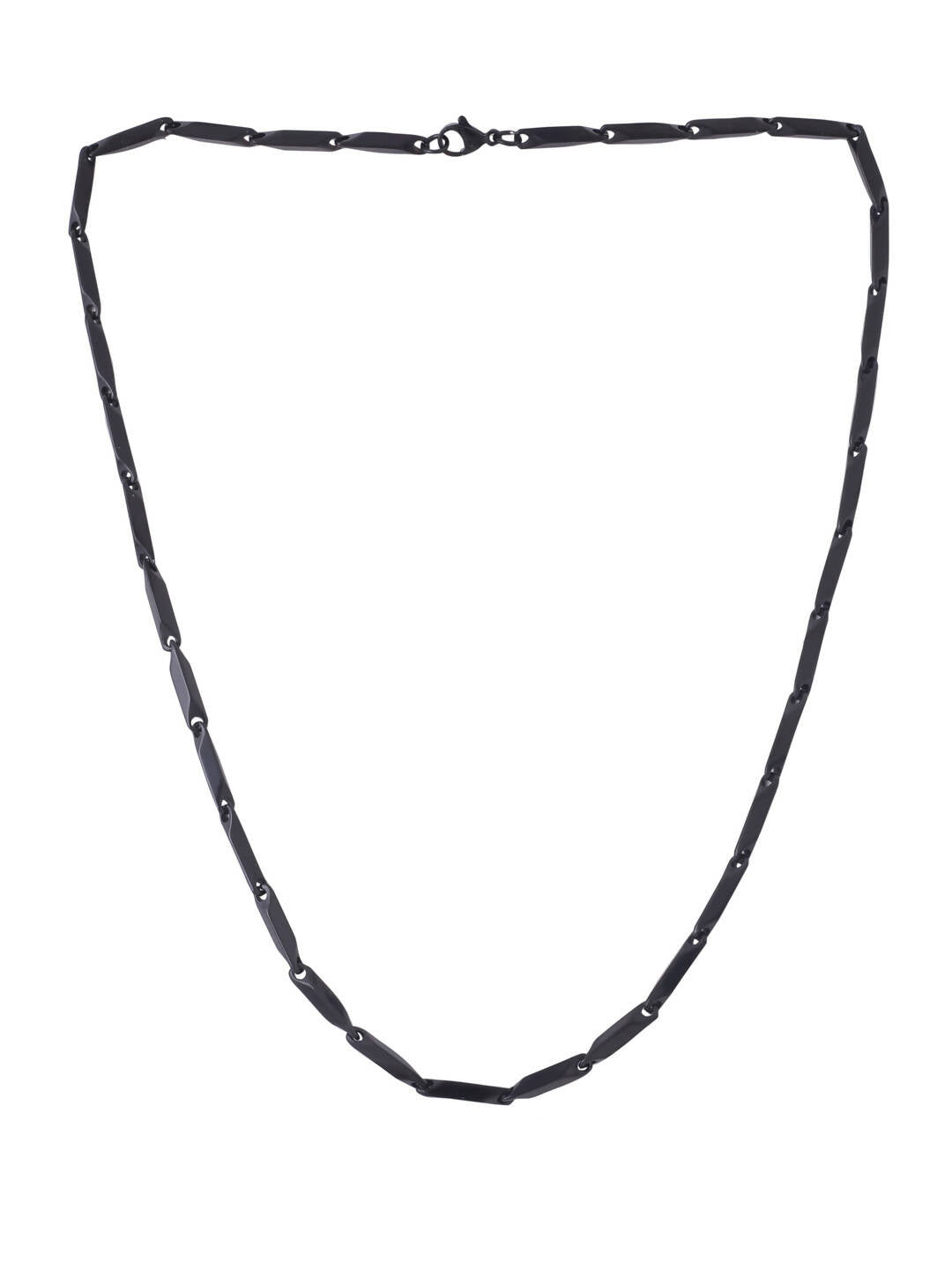 NVR Men's Black Metal Chain - Distacart