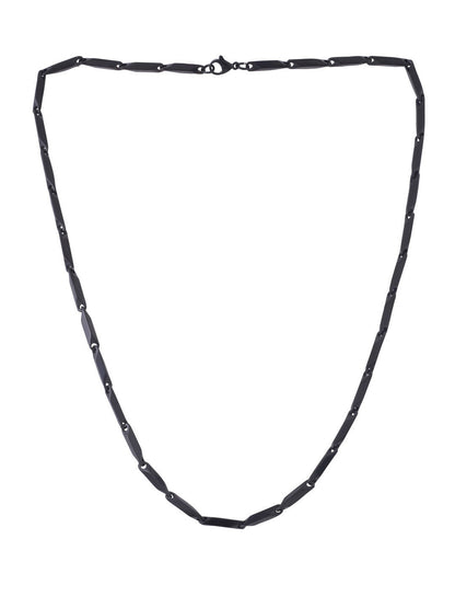 NVR Men's Black Metal Chain - Distacart