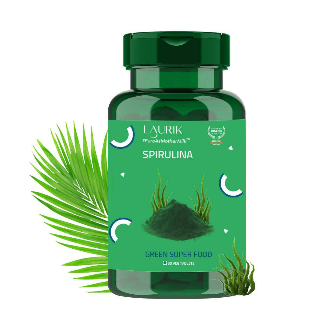 Laurik Spirulina 500Mg Supplement Tablets - Distacart