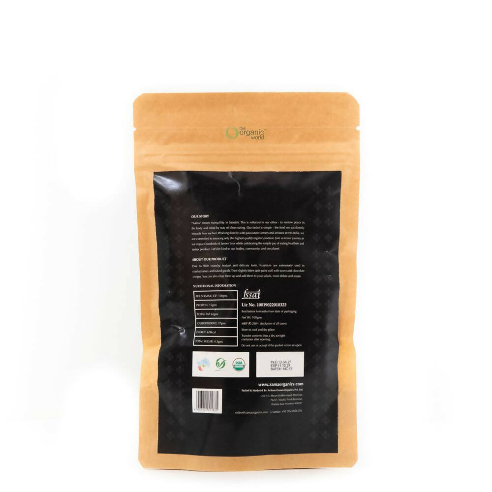 Zama Organics Hazelnuts - Distacart