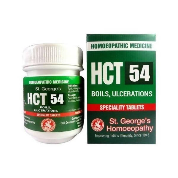 St. George's Homeopathy HCT 54 Tablets