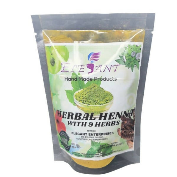 Elegant Herbal Henna with 9 Herbs - Distacart