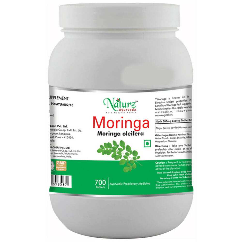 Naturz Ayurveda Moringa Tablets - Distacart