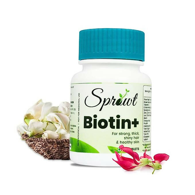 Sprowt Biotin+ Tablets - Distacart