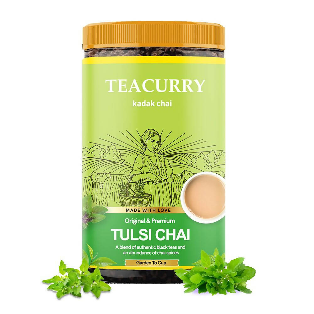 Teacurry Tulsi Chai Powder - Distacart