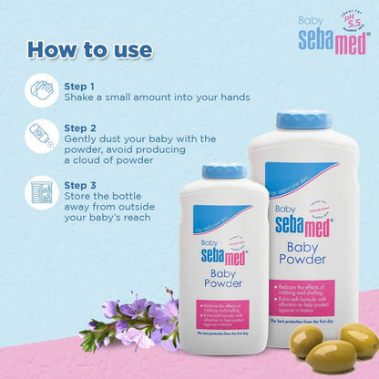 Sebamed Baby Powderusage
