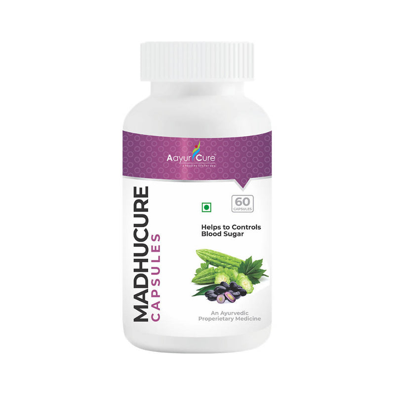 Aayur Cure Madhucure Capsules - Distacart