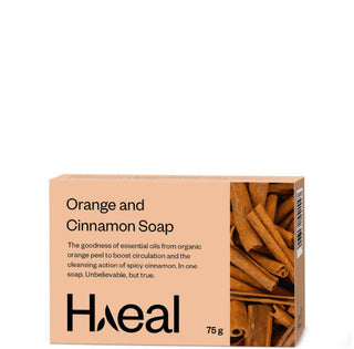 Haeal Orange and Cinnamon Soap