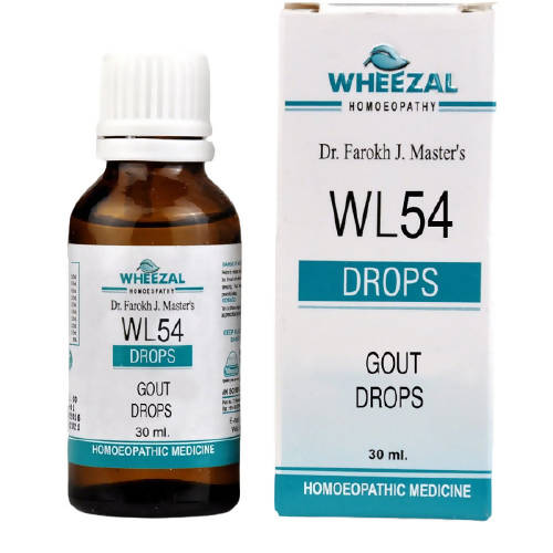 Wheezal Homeopathy WL-54 Gout Drops