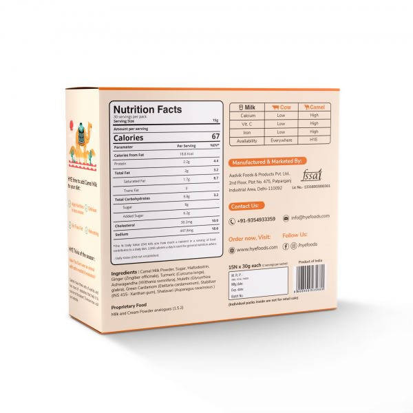 hye Foods Milky Dunes With The Goodness Of Camel Milk