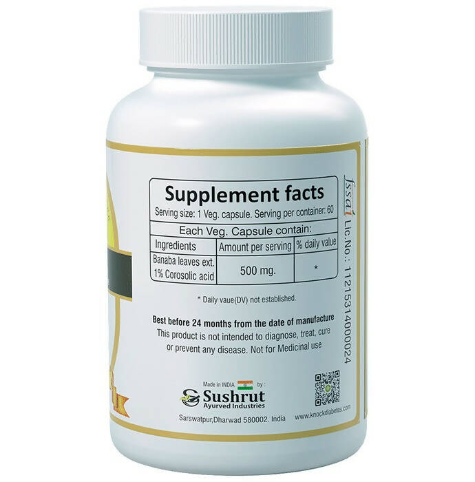 Sushrut Ayurved Good Health Banaba Veg Capsules - Distacart