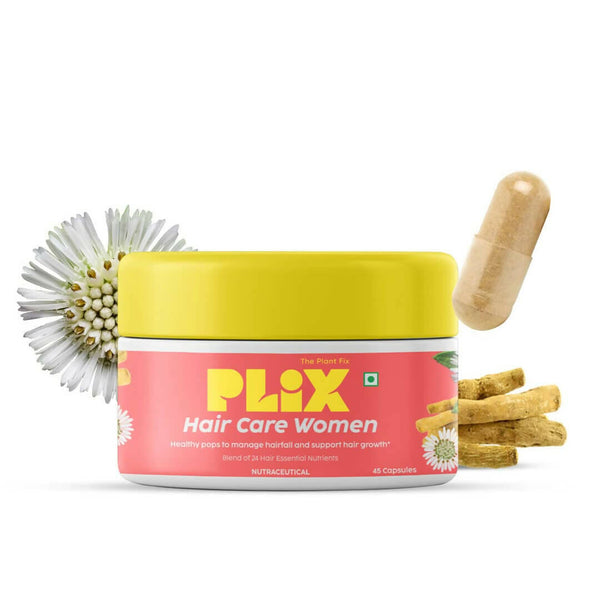 PLIX The Plant Fix Hair Care Women Capsules with Bhringraj - Distacart