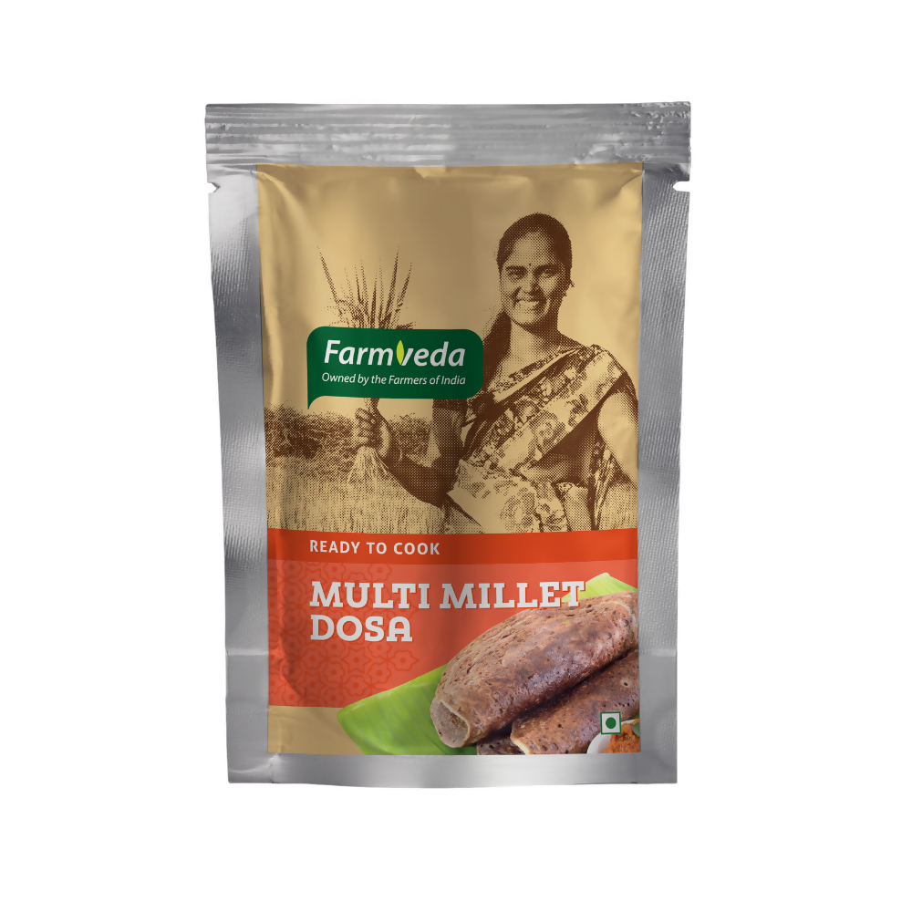 Farmveda Instant Mix- Multi Millet Dosa - Distacart